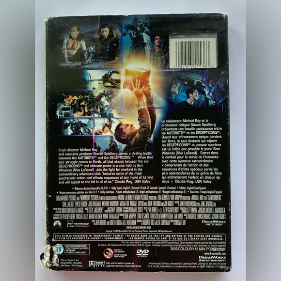 Transformers DVD - Picture 2 of 3